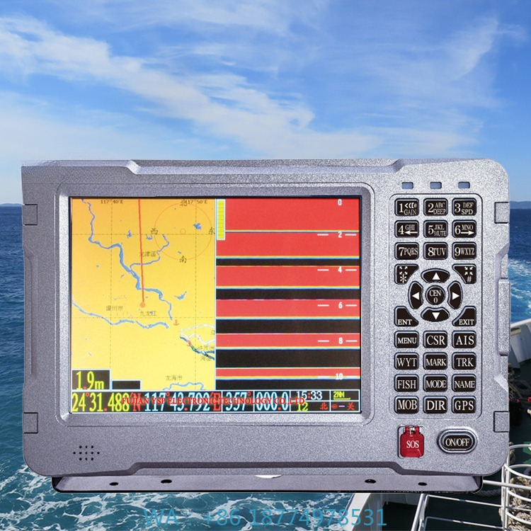 Fishing Depth Finder - Комбинированная рыбная навигация Глубина рыбы «Морской