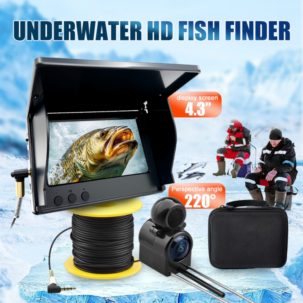 Fish Finder Cable - 5-дюймовая подводная камера для рыбалки 1000TVL