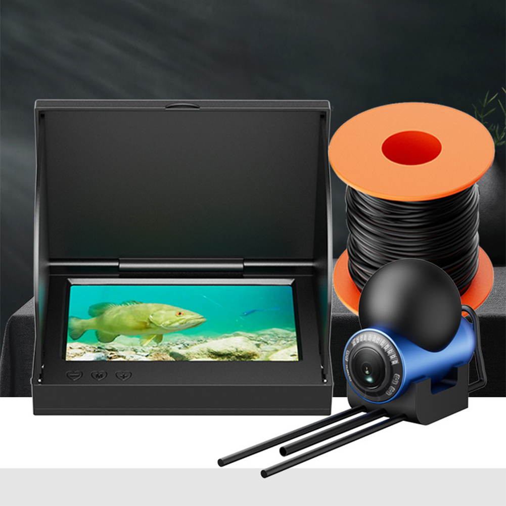 Fishing Depth Finder - 4,3-дюймовый HD-экран с камерой для поиска
