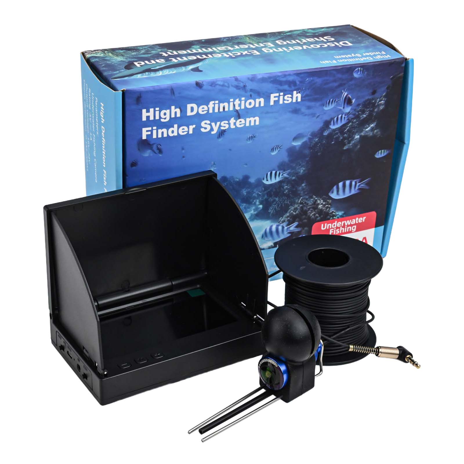 4,3-дюймовый HD-экран с камеро – обзор и цена Fishing Depth Finder