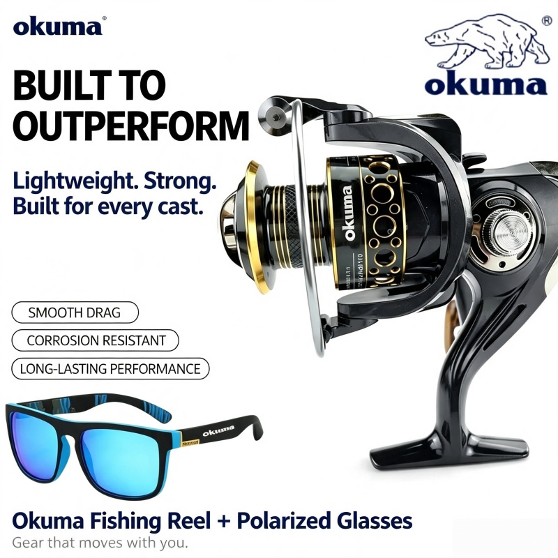 Спиннинговая катушка OKUMA, ул – обзор и цена Abu Garcia Reel Max