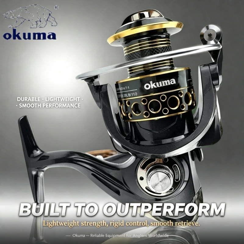 Спиннинговая катушка OKUMA, ул – обзор и цена Abu Garcia Reel Max