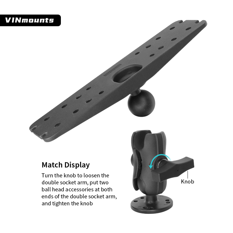 Алюминиевое крепление для эхол – обзор и цена Fish Finder Mount